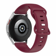 Solid color sportband - Bordeaux - Garmin Vivoactive 6 / Vivoactive 5 / Vivoactive 3