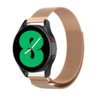 Milanese bandje - Champagne goud - Garmin Vivoactive 6 / Vivoactive 5 / Vivoactive 3