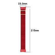 Fitbit Charge 5 &amp; 6 - Elastisch nylon bandje - Roze