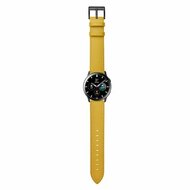 lederen bandje - Geel - Samsung Galaxy Watch 6 Classic - 47mm &amp; 43mm