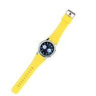 Siliconen sportbandje - Geel - Geschikt voor Samsung Galaxy Watch 3 (45mm) - Galaxy Watch 46mm - Samsung Gear S3 Classic &amp; Frontier