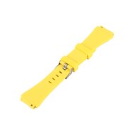 Siliconen sportbandje - Geel - Geschikt voor Samsung Galaxy Watch 3 (45mm) - Galaxy Watch 46mm - Samsung Gear S3 Classic &amp; Frontier