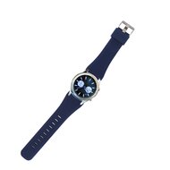 Siliconen sportbandje - Donkerblauw - Geschikt voor Samsung Galaxy Watch 3 (45mm) - Galaxy Watch 46mm - Samsung Gear S3 Classic &amp; Frontier