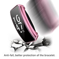 Fitbit Inspire 1 / HR / Ace 2 TPU case (volledig beschermd) - Roze