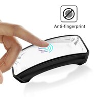 Fitbit Inspire 1 / HR / Ace 2 TPU case (volledig beschermd) - Zwart