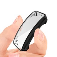 Fitbit Inspire 1 / HR / Ace 2 TPU case (volledig beschermd) - Zwart