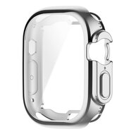 Apple Watch Ultra TPU case - Volledig beschermd - Zilver - Geschikt voor Apple Watch 49mm (Ultra)