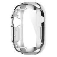 Apple Watch Ultra TPU case - Volledig beschermd - Zilver - Geschikt voor Apple Watch 49mm (Ultra)