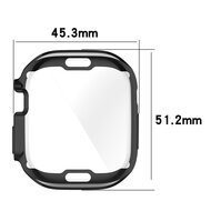 Apple Watch Ultra TPU case - Volledig beschermd - Roze - Geschikt voor Apple Watch 49mm