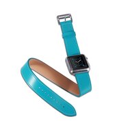 Kakapi Double Strap bandje - Turquoise - Geschikt voor Apple Watch 44mm / 45mm&nbsp;/ 46mm / 49mm