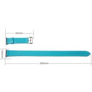 Kakapi Double Strap bandje - Turquoise - Geschikt voor Apple Watch 44mm / 45mm&nbsp;/ 46mm / 49mm