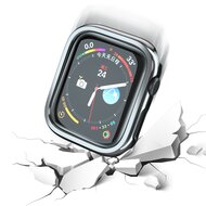 Hard case 41mm (open front) - Zwart (glans) - Geschikt voor Apple Watch 41mm