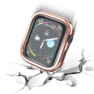 Hard case 45mm (open front) - Ros&eacute; goud (glans) - Geschikt voor Apple Watch 45mm