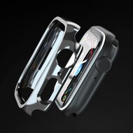 Hard case 45mm (open front) - Zwart (glans) - Geschikt voor Apple Watch 45mm