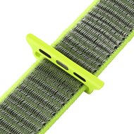 Sport Loop nylon bandje - Groen - Geschikt voor Apple Watch 38mm / 40mm / 41mm / 42mm