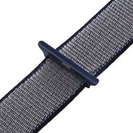Sport Loop nylon bandje - Navy blauw - Geschikt voor Apple Watch 38mm / 40mm / 41mm / 42mm