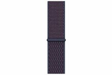 Sport Loop nylon bandje - Donker paars - Geschikt voor Apple Watch 38mm / 40mm / 41mm / 42mm