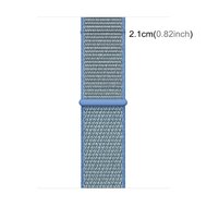 Sport Loop nylon bandje - Blauw - Geschikt voor Apple Watch 38mm / 40mm / 41mm / 42mm
