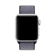 Sport Loop nylon bandje - Navy blauw - Geschikt voor Apple Watch 44mm / 45mm&nbsp;/ 46mm / 49mm