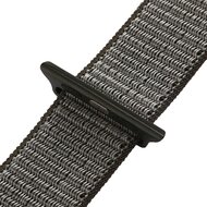 Sport Loop nylon bandje - Grijs met donkergroen - Geschikt voor Apple Watch 44mm / 45mm&nbsp;/ 46mm / 49mm