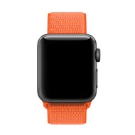 Sport Loop nylon bandje - Oranje - Geschikt voor Apple Watch 44mm / 45mm&nbsp;/ 46mm / 49mm