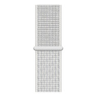 Sport Loop nylon bandje - Wit - Geschikt voor Apple Watch 44mm / 45mm&nbsp;/ 46mm / 49mm