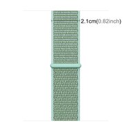 Sport Loop nylon bandje - Mintgroen - Geschikt voor Apple Watch 44mm / 45mm&nbsp;/ 46mm / 49mm