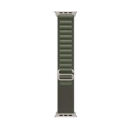 Alpine Loop nylon bandje - Groen - Geschikt voor Apple Watch 38mm / 40mm / 41mm / 42mm