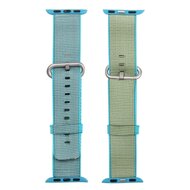 Nylon bandje - Blauw - Geschikt voor Apple Watch 44mm / 45mm&nbsp;/ 46mm / 49mm