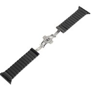 Schakelarmband Keramisch bandje - Zwart - Geschikt voor Apple Watch 44mm / 45mm&nbsp;/ 46mm / 49mm