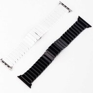 Schakelarmband Keramisch bandje - Zwart - Geschikt voor Apple Watch 44mm / 45mm&nbsp;/ 46mm / 49mm