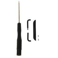 Metalen strap connector - Zwart - Geschikt voor Apple Watch 44mm / 45mm&nbsp;/ 46mm / 49mm