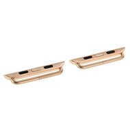 Metalen strap connector - Goud - Geschikt voor Apple Watch 44mm / 45mm&nbsp;/ 46mm / 49mm