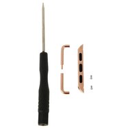 Metalen strap connector - Goud - Geschikt voor Apple Watch 44mm / 45mm&nbsp;/ 46mm / 49mm