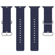 Ocean bandje - Navy - Geschikt voor Apple Watch 38mm / 40mm / 41mm / 42mm