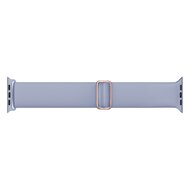 Elastische Solo Loop bandje - Lavendel - Geschikt voor Apple Watch 44mm / 45mm&nbsp;/ 46mm / 49mm