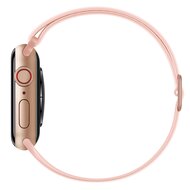 Elastische Solo Loop bandje - Roze - Geschikt voor Apple Watch 44mm / 45mm&nbsp;/ 46mm / 49mm