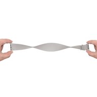Elastische Solo Loop bandje - Grijs - Geschikt voor Apple Watch 44mm / 45mm&nbsp;/ 46mm / 49mm