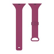 TPU Slim Fit bandje - Wijnrood - Geschikt voor Apple Watch 38mm / 40mm / 41mm / 42mm