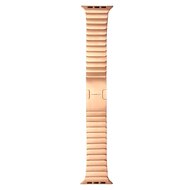 Schakelarmband Stainless Steel bandje - Ros&eacute; goud - Geschikt voor Apple Watch 38mm / 40mm / 41mm / 42mm