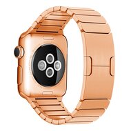 Schakelarmband Stainless Steel bandje - Ros&eacute; goud - Geschikt voor Apple Watch 44mm / 45mm&nbsp;/ 46mm / 49mm