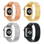 Schakelarmband Stainless Steel bandje - Ros&eacute; goud - Geschikt voor Apple Watch 44mm / 45mm&nbsp;/ 46mm / 49mm