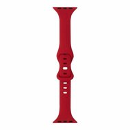 Sportbandje Slim Fit - Rood - Geschikt voor Apple Watch 44mm / 45mm&nbsp;/ 46mm / 49mm