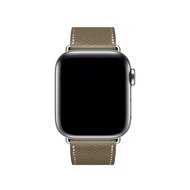 Lederen bandje - Bruin - Geschikt voor Apple Watch 44mm / 45mm&nbsp;/ 46mm / 49mm