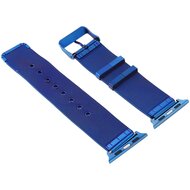 Milanese met gesp bandje - Blauw - Geschikt voor Apple Watch 38mm / 40mm / 41mm / 42mm