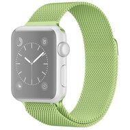 Milanese RVS bandje - Groen - Geschikt voor Apple Watch 38mm / 40mm / 41mm / 42mm