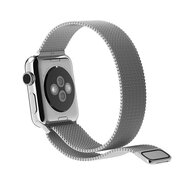 Milanese RVS bandje - Zilver - Geschikt voor Apple Watch 44mm / 45mm&nbsp;/ 46mm / 49mm