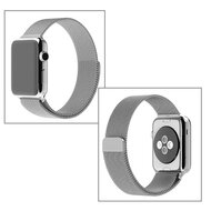 Milanese RVS bandje - Zilver - Geschikt voor Apple Watch 44mm / 45mm&nbsp;/ 46mm / 49mm