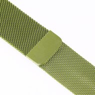 Milanese RVS bandje - Groen - Geschikt voor Apple Watch 44mm / 45mm&nbsp;/ 46mm / 49mm