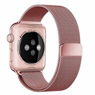 Milanese RVS bandje - Ros&eacute; goud - Geschikt voor Apple Watch 38mm / 40mm / 41mm / 42mm